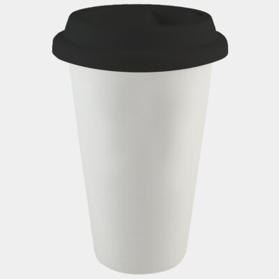 10 Ounce Eco-Tumbler w/ Black Silicone Lid Thumbnail